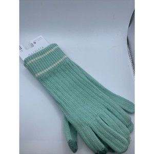 NWT Athleta Women Daily Knit Glove in Winter Mint Green Size  M/L $32 Sold Out